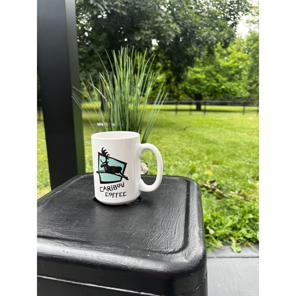 Caribou Coffee Retired Logo Coffee Mug